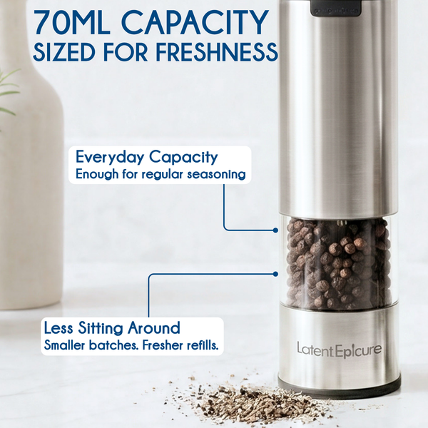 USB-C Rechargeable Salt or Pepper Grinder