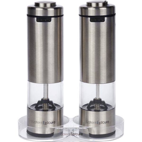 USB-C Battery Operated Salt and Pepper Mill Set