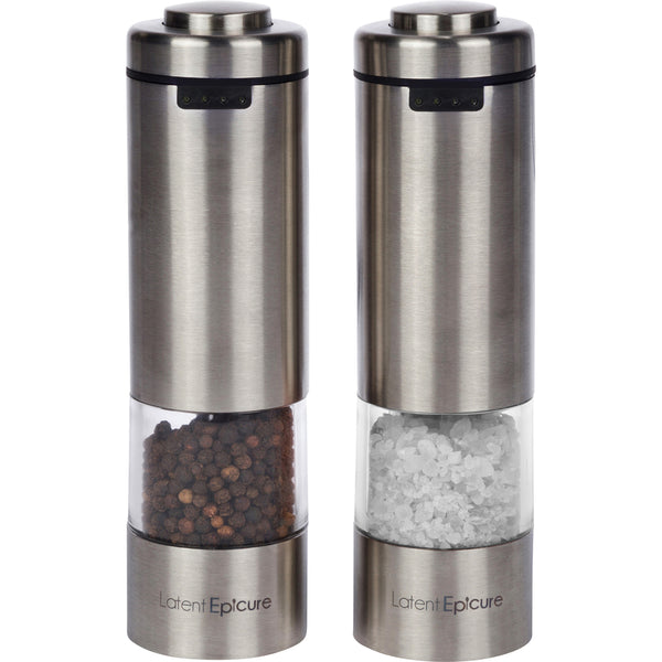 USB-C Battery Operated Salt and Pepper Mill Set